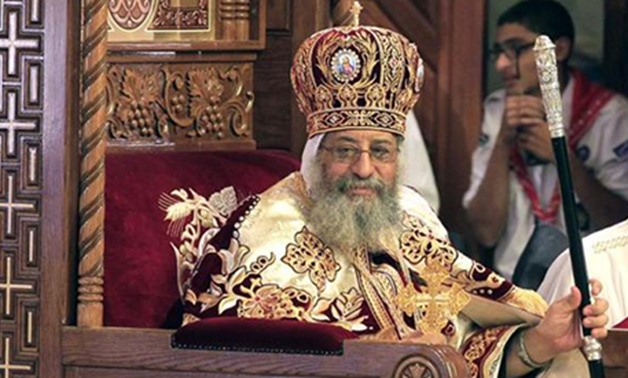 Pope Tawadros II of Alexandria and Patriarch of Saint Marks Diocese - File photo