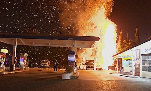 Huge fire at fuel station in Qalubiya put out - File photo