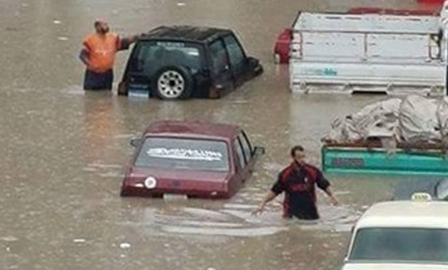 Roadway flooding in Alexandria in winter 2015 – File Photo 