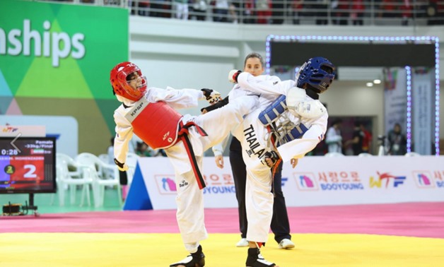 Egypt's Abdel-Rahman qualifies for semifinal in world Taekwondo 