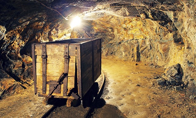 FILE - Gold mining 