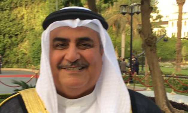 Bahrain's Minister of Foreign Affairs Khalid bin Ahmed- Twitter