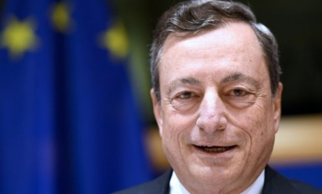 © AFP | While European Central Bank boss Mario Draghi did not mention on Friday plans to wind down its stimulus, the has euro rallied to multi-year highs
