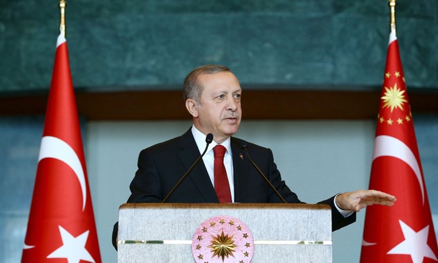 Turkish President Recep Tayyip Erdogan - Press Photo
