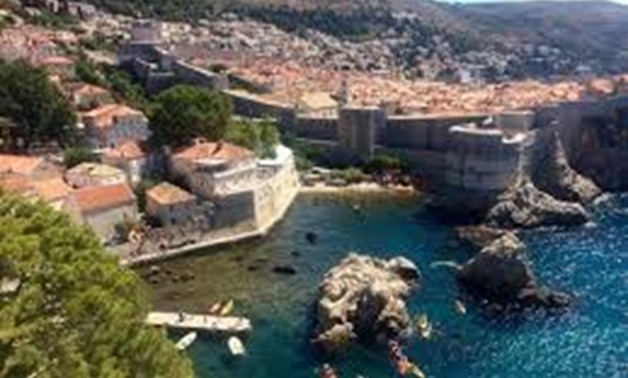 A general view of the Mediterranean walled city Dubrovnik. July 27, 2017. Reuters/Tresa Sherin