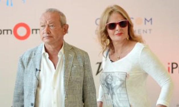 Yousra and Naguib Sawairis - File Photo