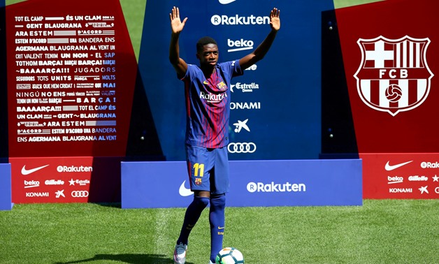 Ousmane Dembele – Press image courtesy Reuters.