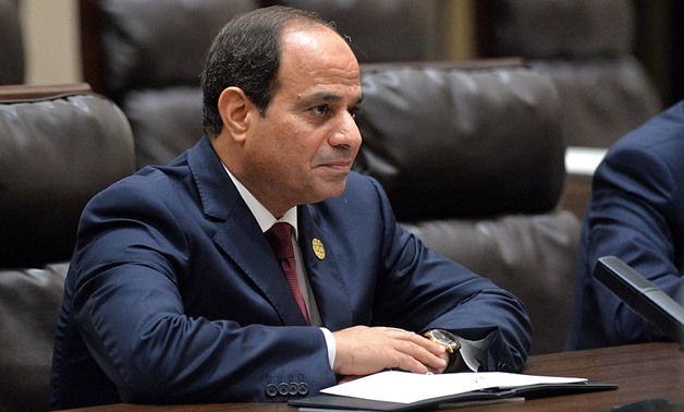 FILE- President Abdel Fattah el-Sisi