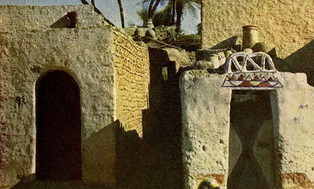 An old Nubian house from history – Old Egypt 