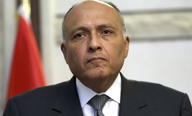 Egyptian Foreign Minister Sameh Shoukry- File Photo