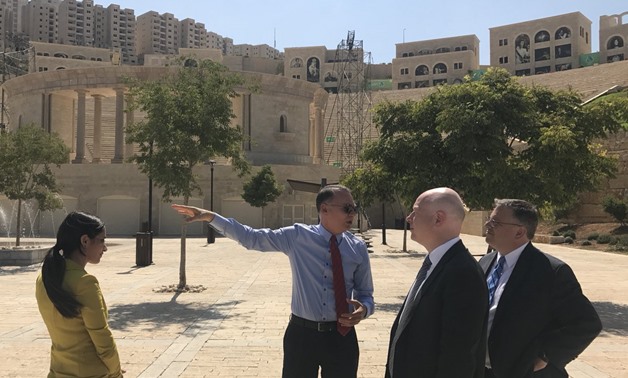 The US peace envoy to the Middle East, Jason Greenblatt during his visit to Ramallah, ‏Palestine - Photo Credit Jason Greenblatt official Twitter acount