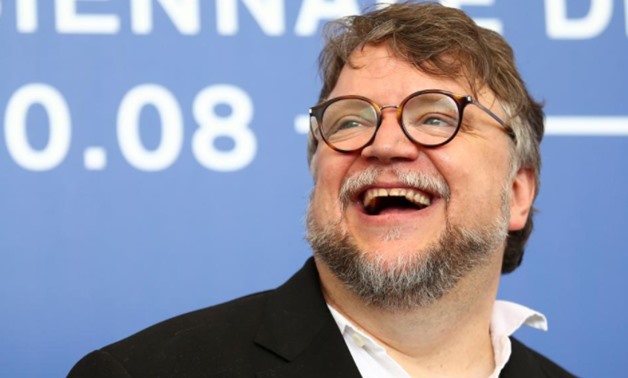 Director Guillermo del Toro poses during a photocall for the movie "The shape of water" at the 74th Venice Film Festival