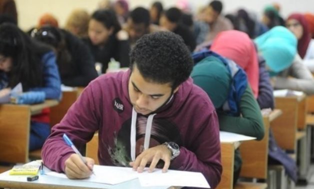 FILE – Students undergoing Thanaweya Amma exams