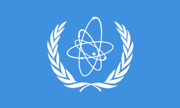 Flag of the International Atomic Energy Agency (IAEA), an organization of the United Nations- CC via Wikimedia