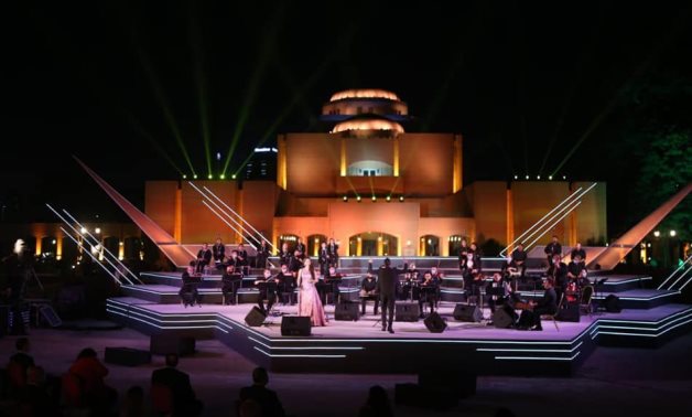 1st concert to be held in Cairo's Opera Fountain Theater as cultural, creative activities resume - Min. of Culture official page