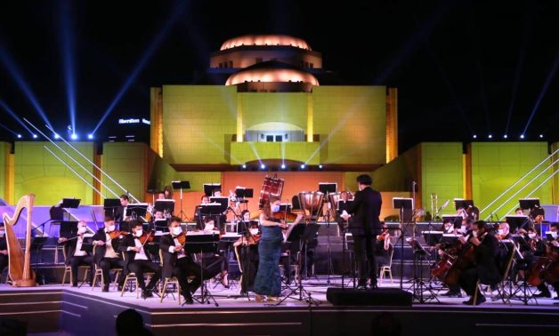 The exceptional concert performed in Cairo's Opera Fountain Theater - ET