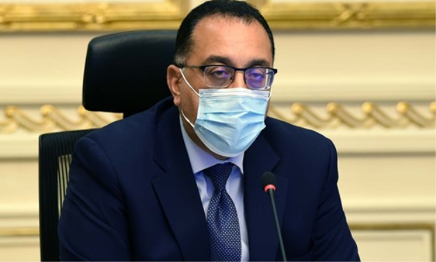 FILE – Egypt’s Prime Minister Mustafa Mabdouli - Cabinet