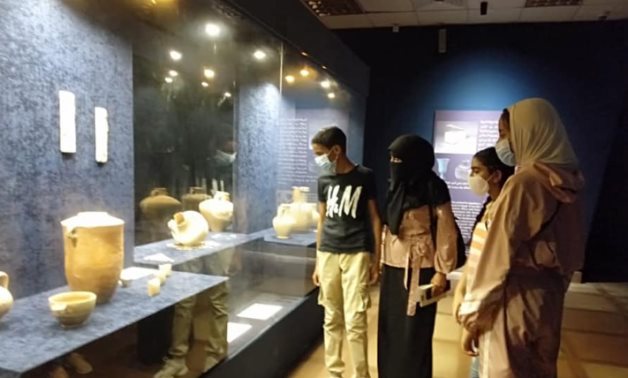 During one of the educational trips – Min. of Tourism & Antiquities official page