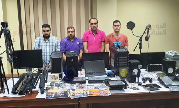 Terrorist cell arrested in Alexandria over airing fabricated video on Egypt - Press photo 