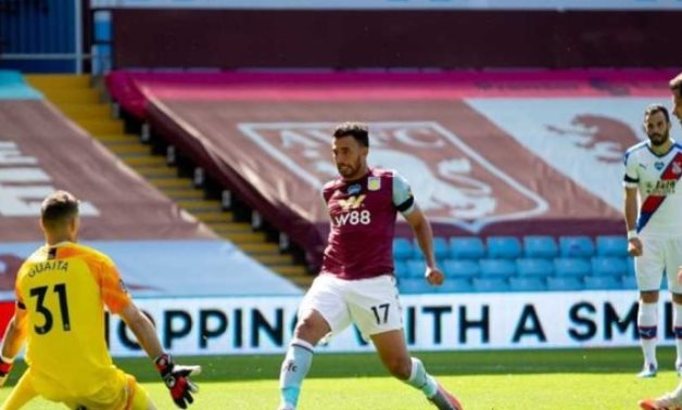 Aston Villa’s Egyptian winger, Mahmoud Trezeguet, scored two goals against Crystal Palace – FILE PHOTO