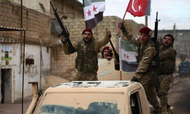 FILE: Turkish-backed Syrian opposition armed groups in northern Syria