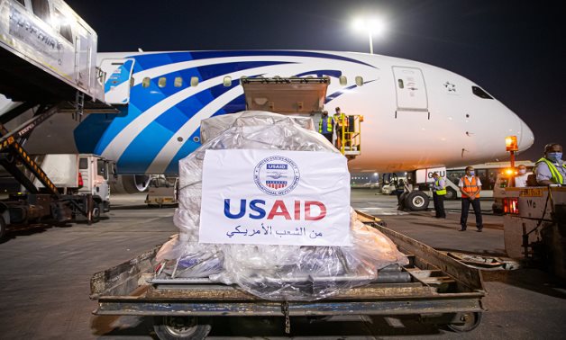 The US Agency for International Development (USAID) has delivered 250 “highly specialized” ventilators to Egypt – Courtesy of the US Embassy in Cairo