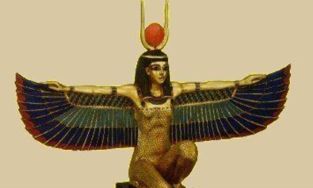 Isis – Ancient Egyptian goddess of fertility - photo via Pinterest