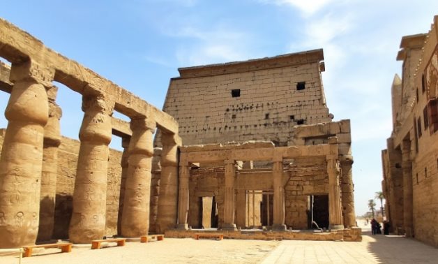 Part of the Karnak Temple Complex - photo via Esam Tech