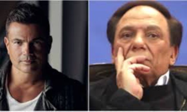 File: Amr Diab and Adel Emam.