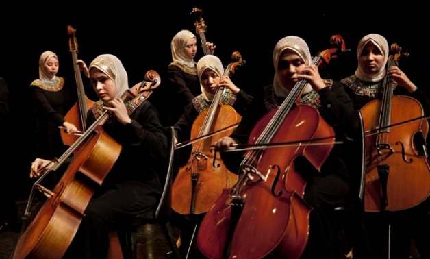 Egypt's Al-Nor Wal Amal Orchestra - Press photo