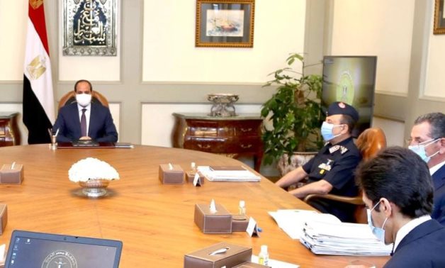 In a meeting with state officials, Sisi has followed up on the executive status of the “Mostqbal Masr” agricultural project