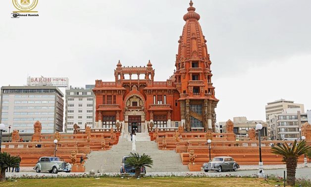 Baron Empain Palace in Heliopolis after recent renovation works - photo via Egypt's Min. of Tourism & Antiquities