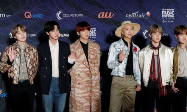 FILE PHOTO: Members of South Korean boy band BTS pose in Nagoya, Japan, December 4, 2019. REUTERS/Kim Kyung-Hoon//File Photo