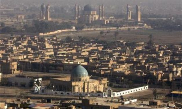 An aerial view of Baghdad January 4, 2008. REUTERS/Mahmoud Raouf Mahmoud 