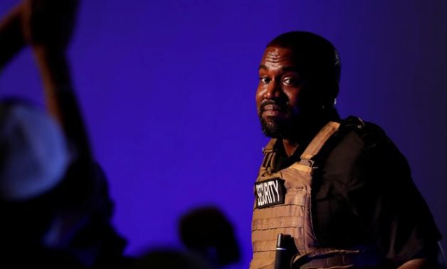 FILE PHOTO: Rapper Kanye West holds his first rally in support of his presidential bid in North Charleston, South Carolina, U.S. July 19, 2020. REUTERS/Randall Hill