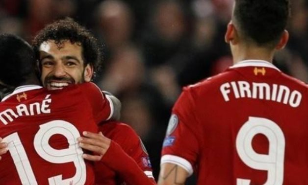 Liverpool's frontline trio, Reuters 