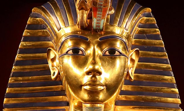 FILE - King Tutankhamun's Golden Mask 