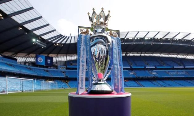 Premier League trophy, Reuters