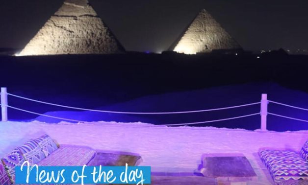 Nine Pyramids Lounge - photo via Egypt's Min. of Tourism & Antiquities