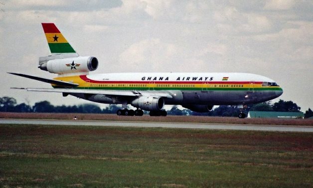 FILE - A Ghana Airways plane – Wikimedia Commons/Bob Adams