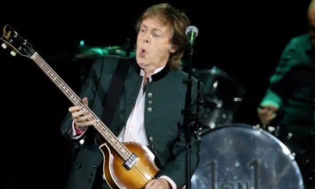 FILE PHOTO: British musician Paul McCartney performs during the "One on One" tour concert in Porto Alegre, Brazil October 13, 2017. REUTERS/Diego Vara