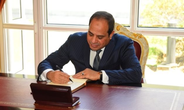 FILE – Egyptian President Abdel Fattah El Sisi