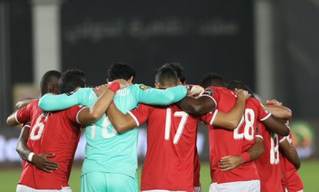 Al Ahly team, courtesy of CAF twitter account 