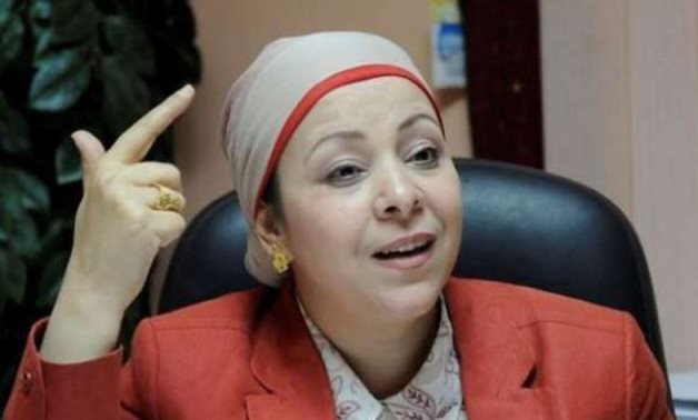 FILE - Chairperson of the Egyptian Center for Women Rights Nahed Abou al-Komsan