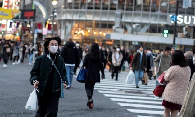 People wearing face masks due to the outbreak of novel Coronavirus, COVID-19 in Japan - Reuters