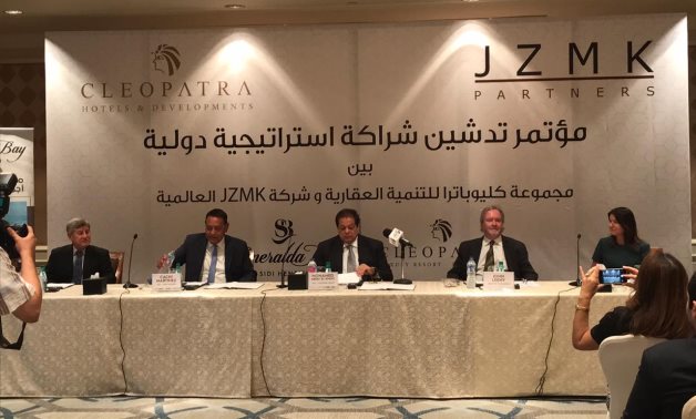 Egypt’s Cleopatra Group enters strategic partnership with JZMK Partners to design, build Smeralda Bay, Sidi Heneish