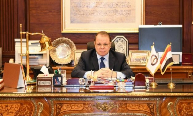 FILE - Egypt's Attorney General Hamada el-Sawy