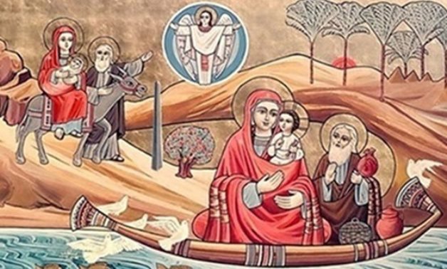 Picture illustrating the path of the Holy Family in Egypt - photo via Egypt's State Info. Service