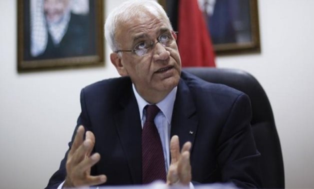 Saeb Erekat, a prominent Palestinian spokesman for decades, died on Tuesday after contracting COVID-19 - REUTERS 
