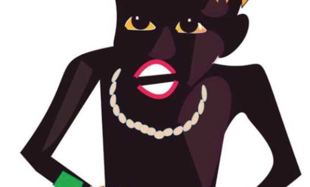 FILE - Drawing of an African Child